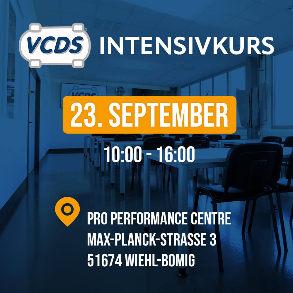 VCDS Intensivkurs im Nordrhein-Westfalen